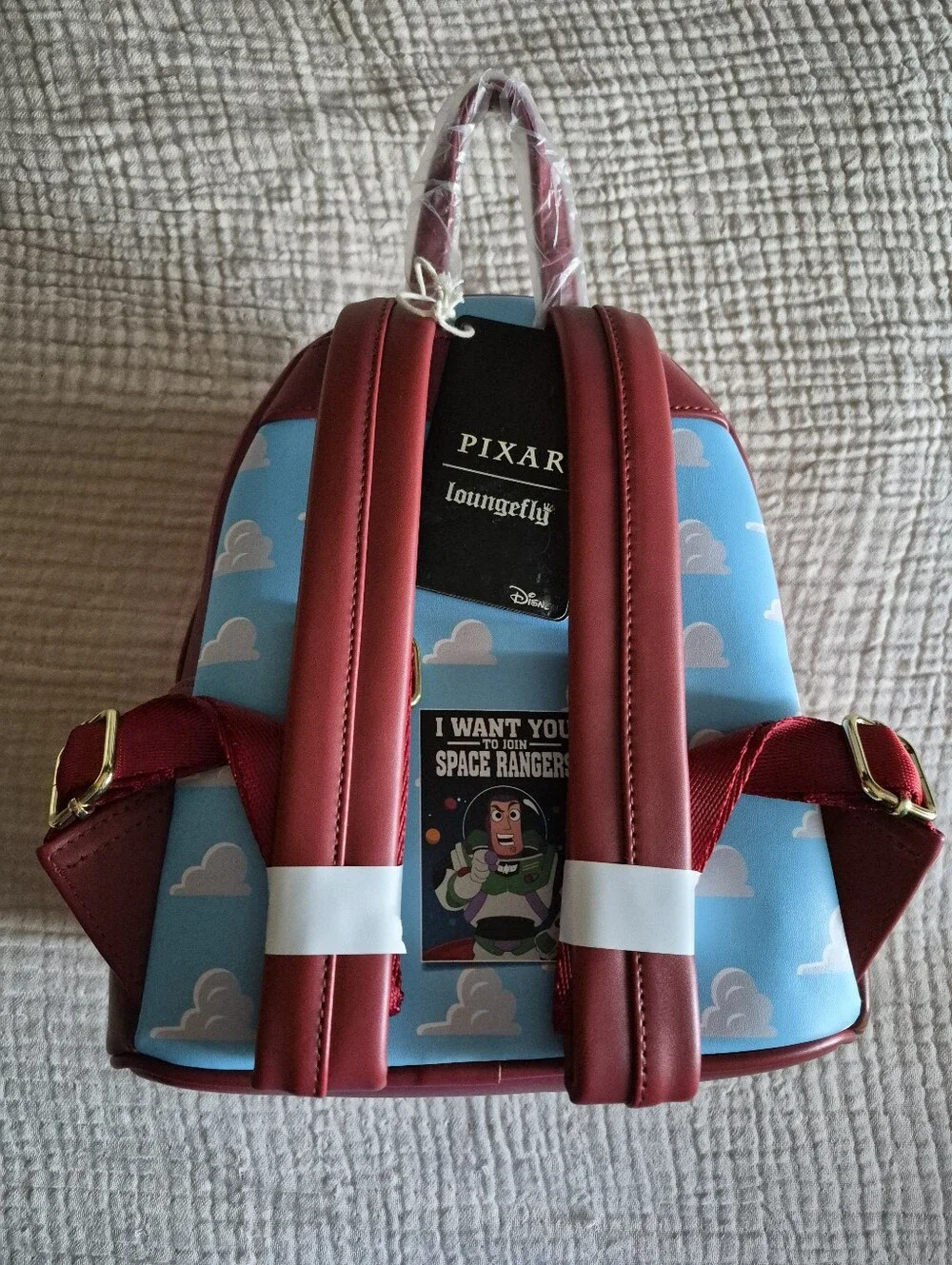 NWT Loungefly Toy Story Woody Round Up Backpack